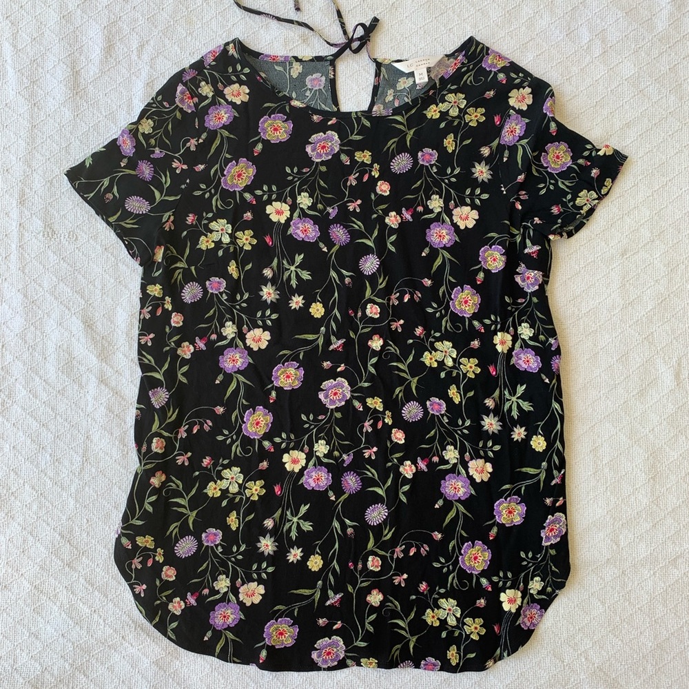 LC Lauren Conrad Floral Print Lightweight Material